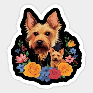 Australian Terrier Mothers Day Sticker